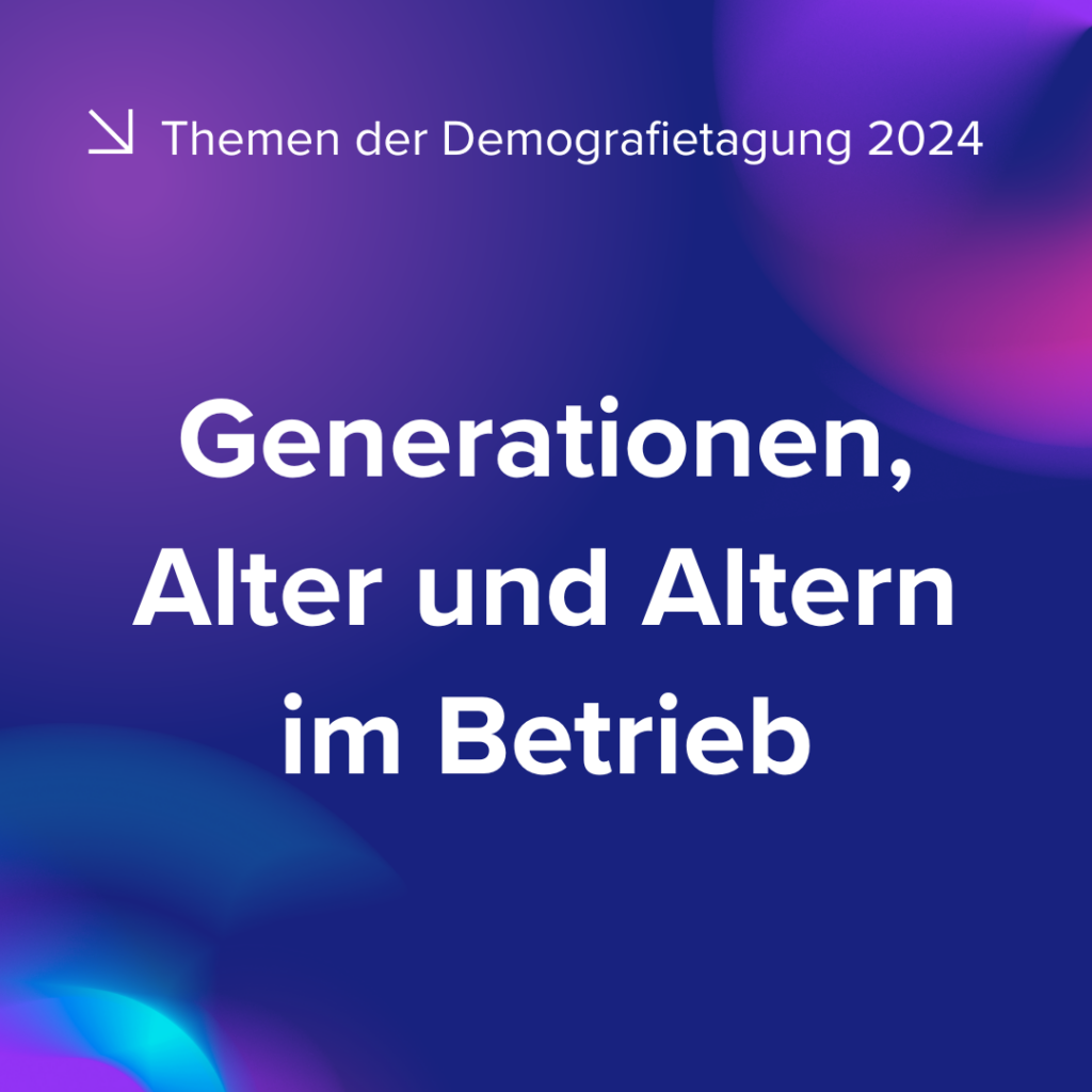 Generationen, Alter und Altern im Betrieb